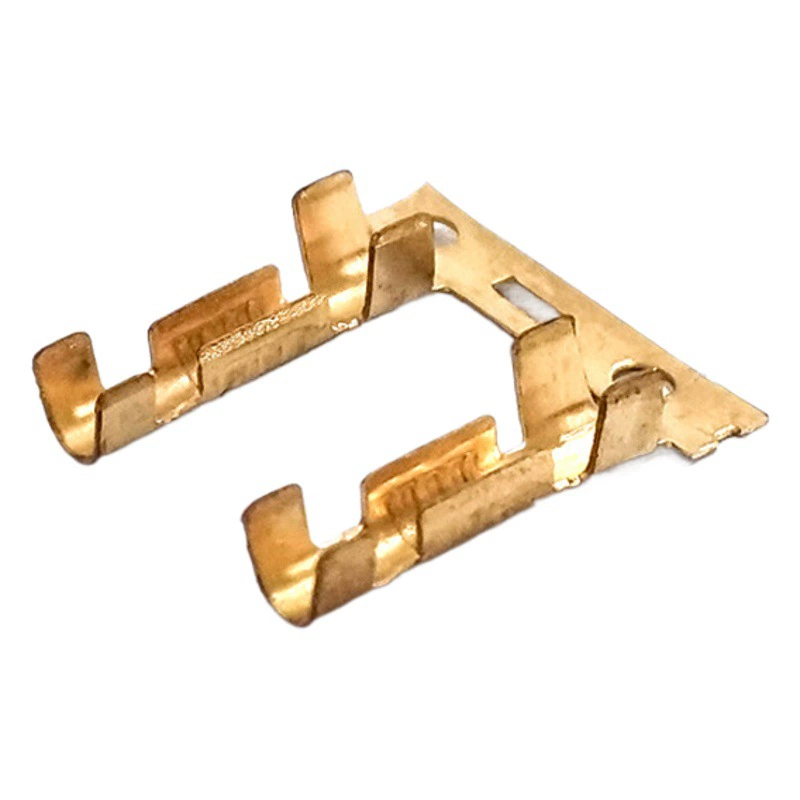 Соединительный зажим 13 мм, медный, луженый, для нагревательных проводов, с латунным клеммным соединителем