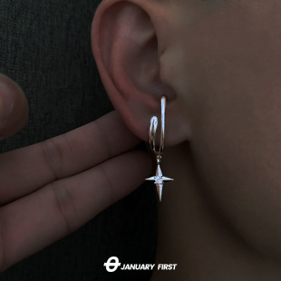 Ear clip men's senior sense of niche niche autumn and winter ear clip female no ear pierced simple students cold wind ear bone bone clip earrings earrings