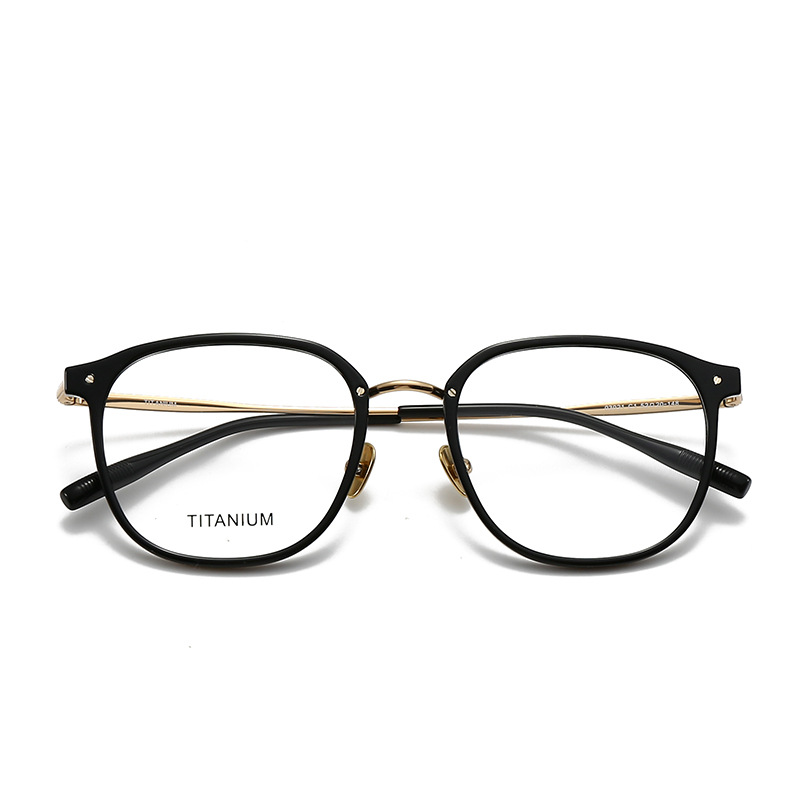 STUDIOMUKU gafas de madera cool para mejorar la apariencia de las gafas de artefacto marco de gafas de diseño ultraligero marco de gafas cuadrado