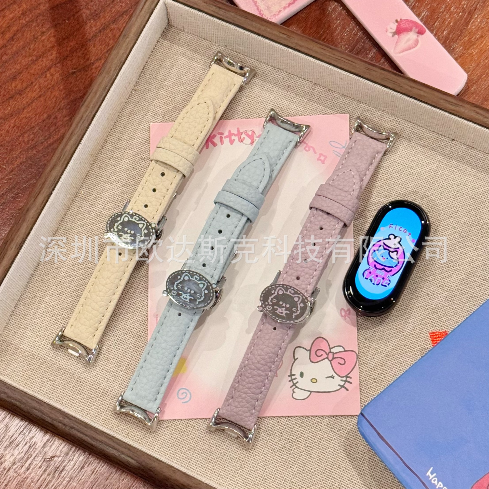 Suitable for Xiaomi Mi Band 8/9 Cake Bear Bubble Pattern Watch Strap - Xiaomi 8Pro/9Pro Fashionable and Versatile
