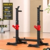 Eight-suction cup one-piece squat rack