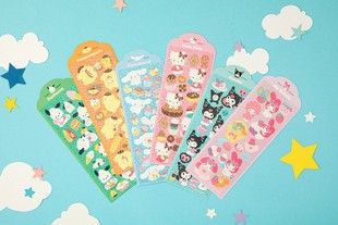 Cartoon stickers ins girl heart hand account book Diary book decoration self-adhesive stickers love creative DIY Laser stickers