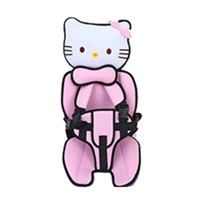Cushion Thickeneded Sponge Cushion – Electric car cushion - pink-cat-head-cushion