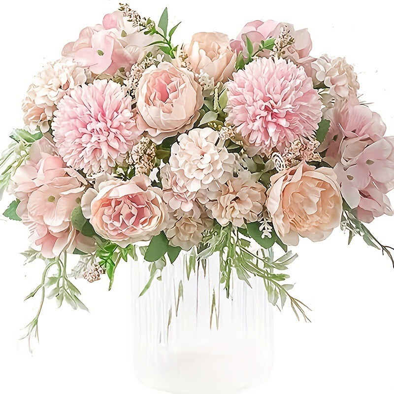 Scandinavian Ins Artificial Rose Wedding Hand-Held Hydrangea Bouquet Wedding Photography Props Floral Home Decoration Artificial Scandinavian Ins Artificial Rose Wedding Hand-Held Hydrangea Bouquet Wedding Photography Props Floral Home Decoration Artificial