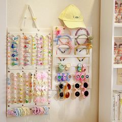 フェルトヘアピン収納子供用ヘアアクセサリー収納ヘアピン収納壁掛けプリンセススタイル帽子収納ヘアバンド収納