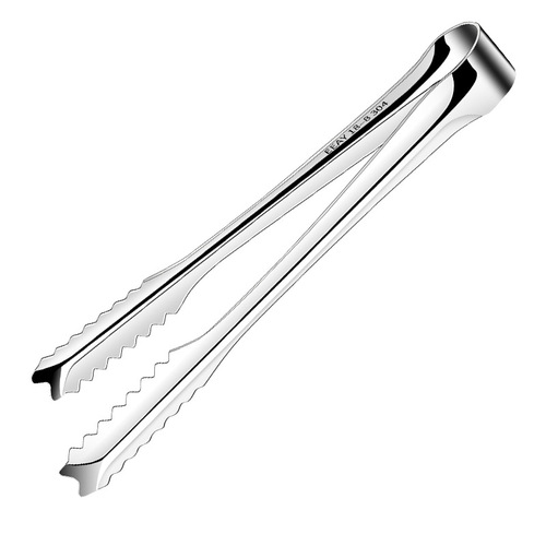 304 stainless steel ice clips, non-slip ice cube clips, coffee sugar cube clips, rock sugar fruit food clips, small barbecue clips
