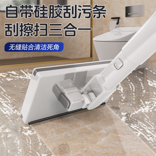 New face towel mop mini lazy person small mop with cloth for double use, home use one-time cleaning without washing
