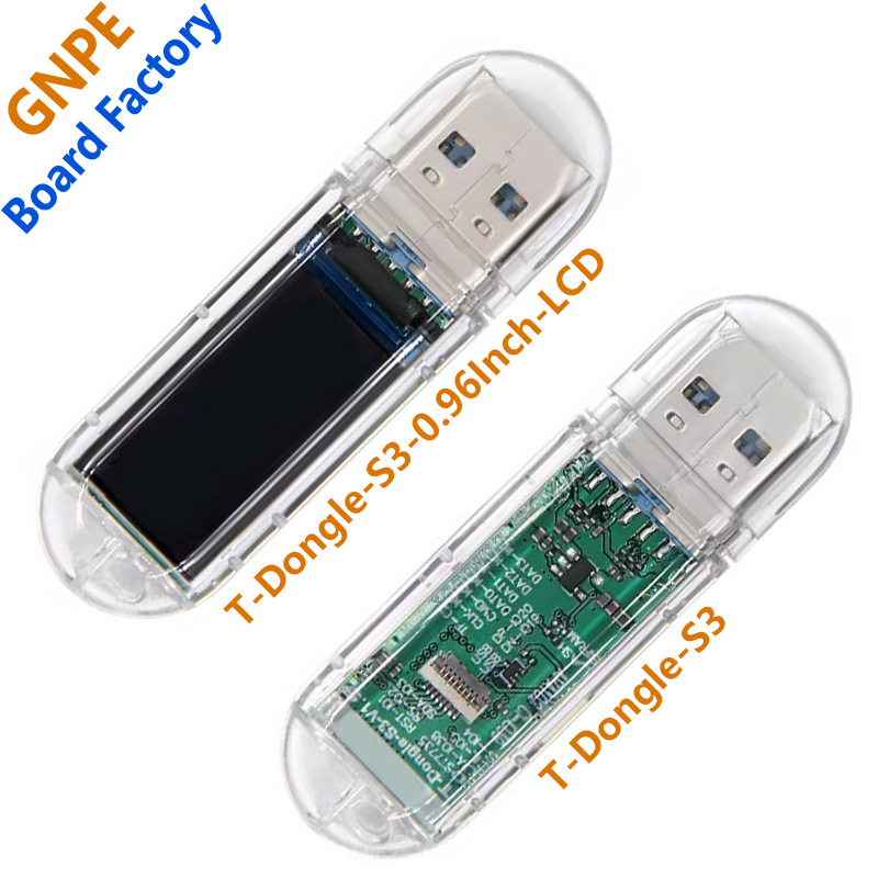 T-Dongle-S3 开发板 支持WiFi蓝牙TF卡 0.96寸显示屏适用于LILYGO