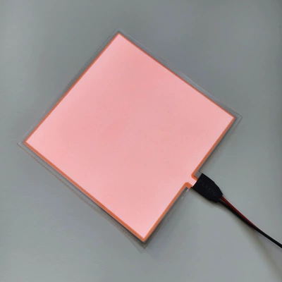 Led Cold Light Sheet Cold – Cold light sheet - 10cm10cm-orange-with-battery-box-bring-your-own-battery
