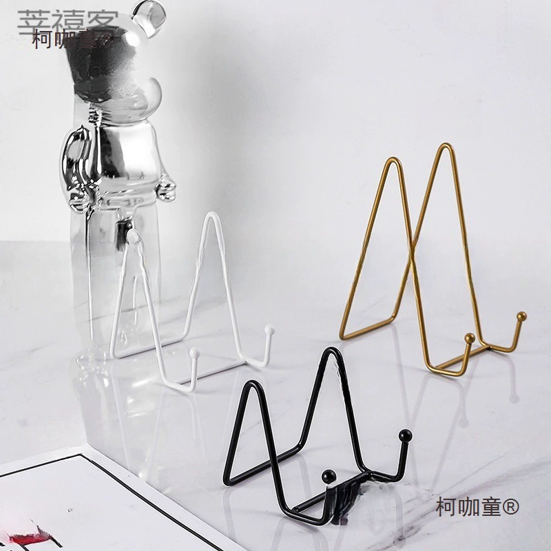 Вертикальная стойка для дисплея производителя, настольный кронштейн для фото, доска для масляной живописи, железная фоторамка, кронштейн для доски для рисования, европейская художественная выставка