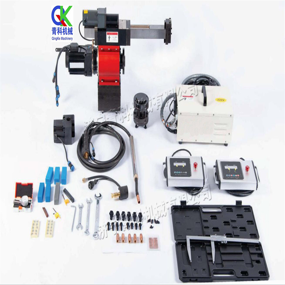 小型外轴车削加工机 JS-T80型便携式外圆焊接加工机 轴承座维修机