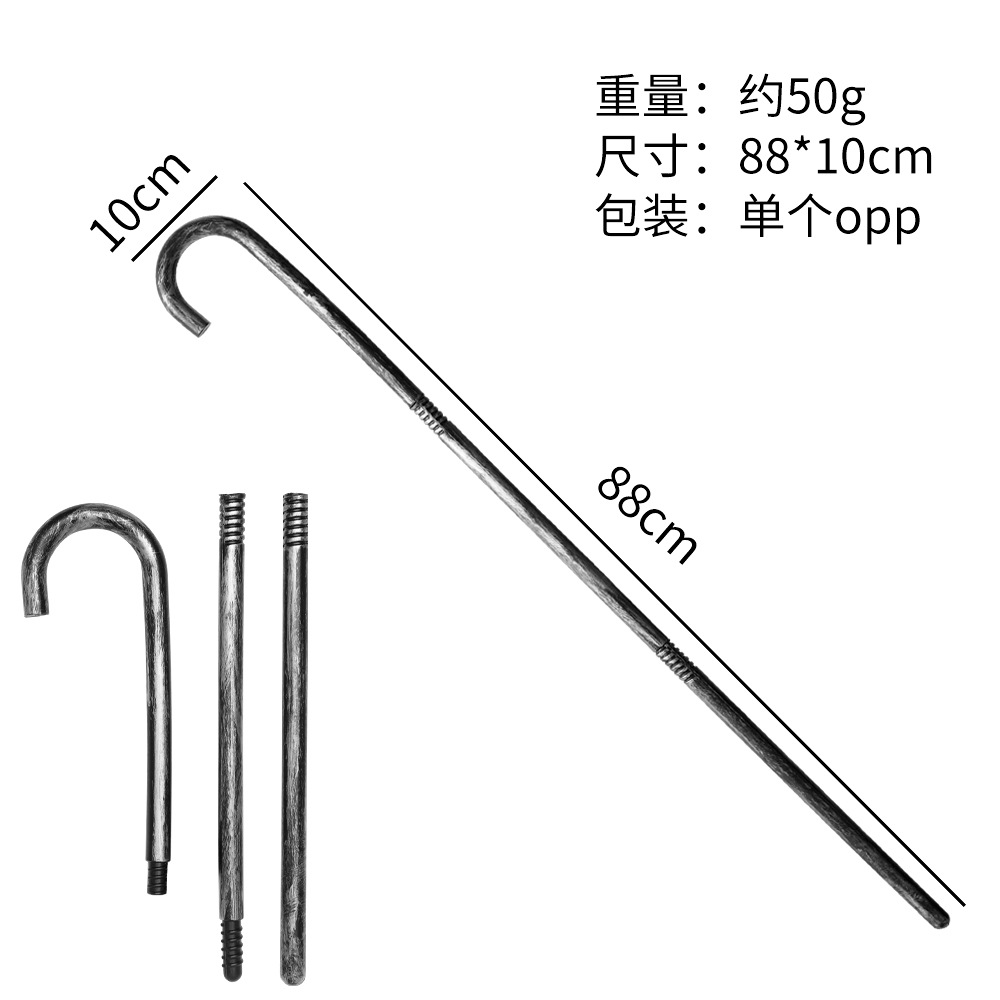 Halloween juguetes demonios tridentes hachas accesorios de escenario Lincoln bastones armas simuladoras armas muertes hoce