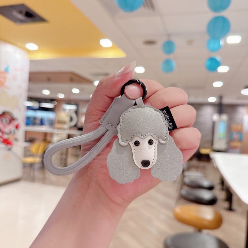 가죽 강아지-푸들