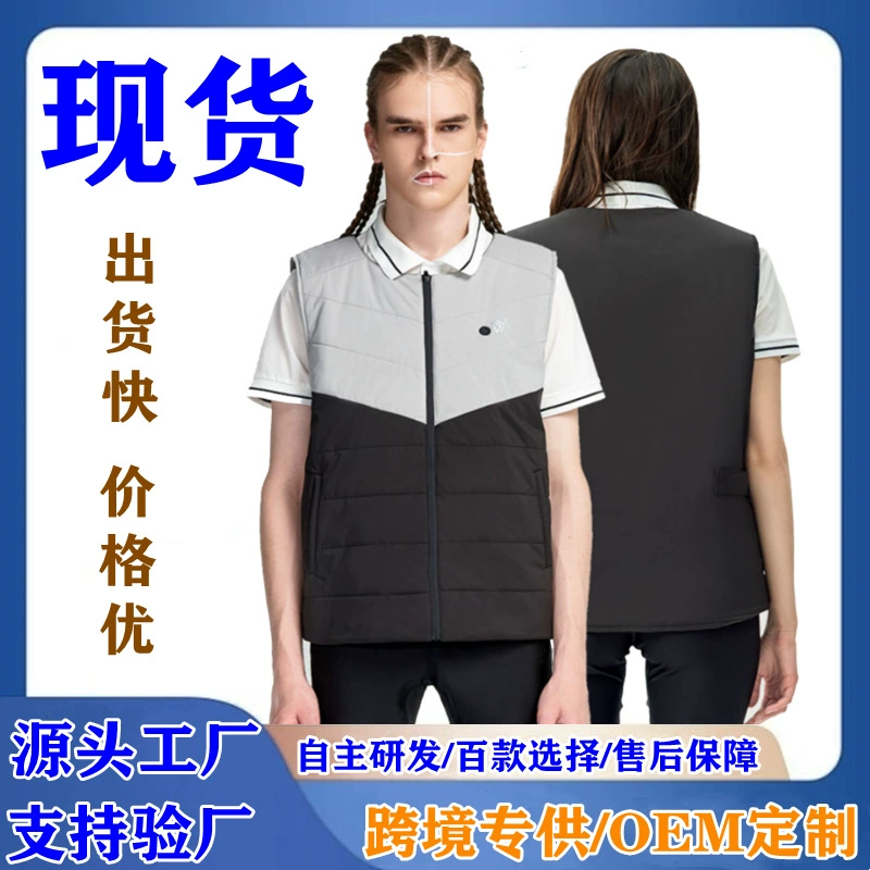 Готовый к использованию на фабрике жилет с подогревом, USB-жилет с умным подогревом, уличная одежда с подогревом, электрический жилет для катания на лыжах и спорта