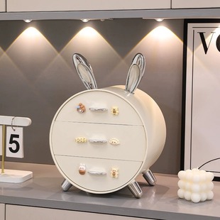 Advanced Entrance Ornaments Storage Box Ins Style Rabbit Key Storage Living Room Shoe Cabinet Drawer-type Storage Rack