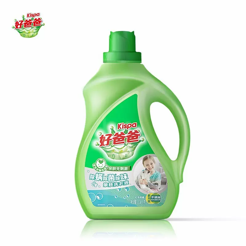 好爸爸洗衣液批发厂家正品洗衣液 除螨 除菌 除味2.38kg厂家直销