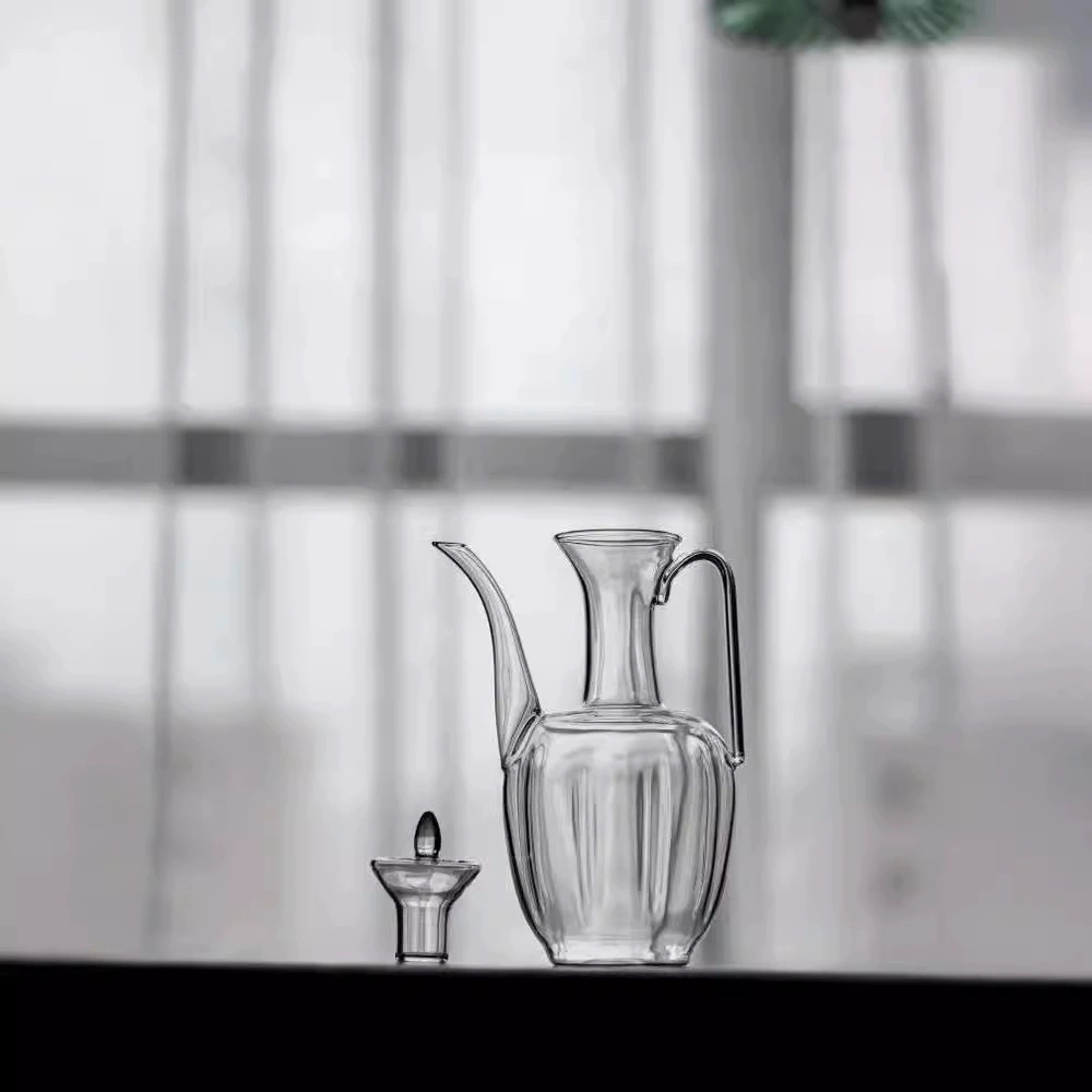 Имитация чайника Song Teapot, личность человека, Гормоген, Посуда для чая из стекла с высокой боросиликатной глиной, чайник-кувшин