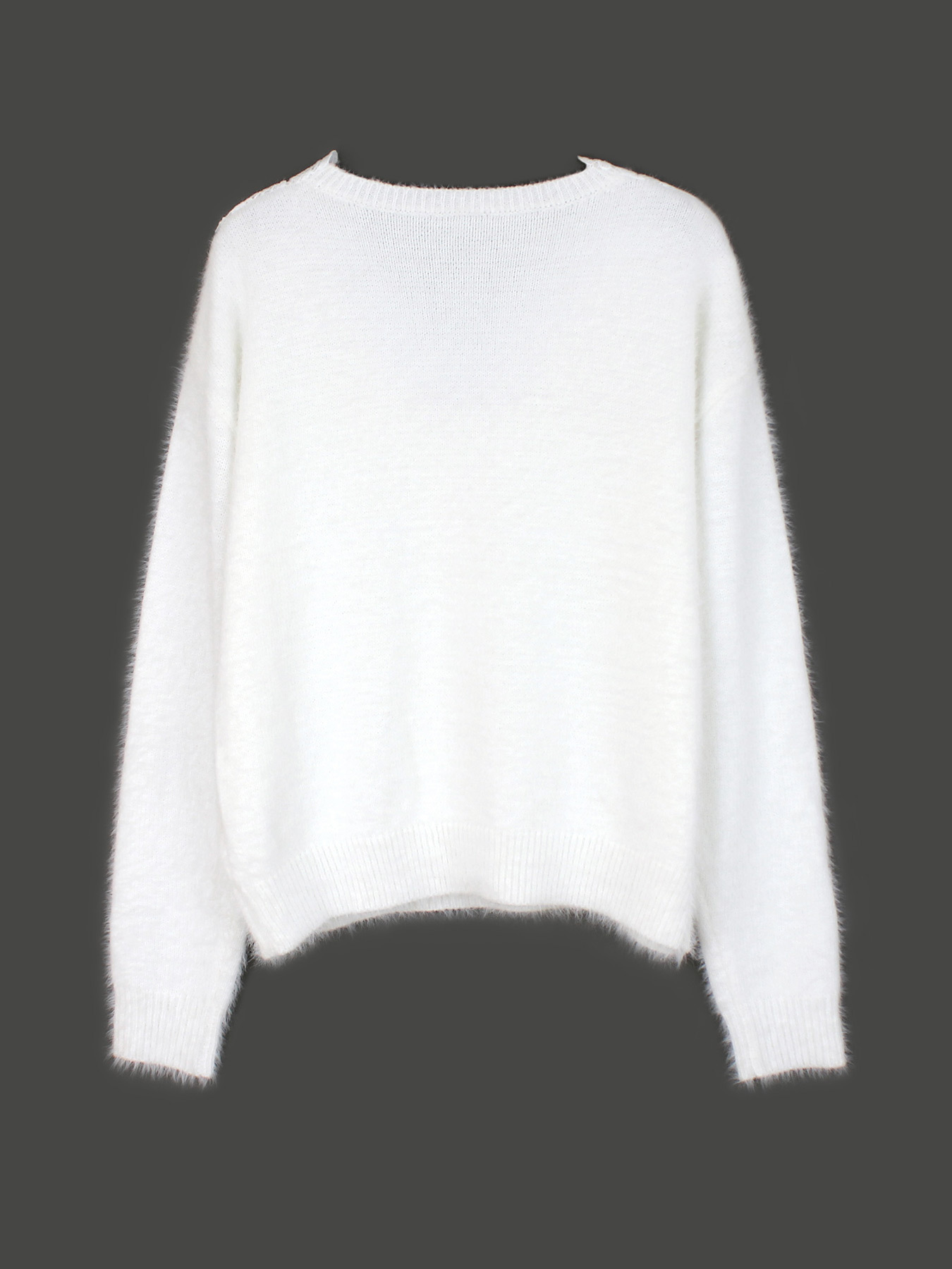 Damenbekleidung Pullover Langarm Spitze V-Ausschnitt Kurz Strickpullover Frühling Herbst Winter_voghion.com