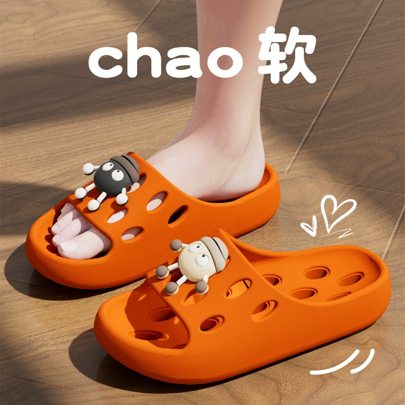 Один из поколения в поколение протекающие тапочки в ванной комнате дамы 2025 новый домашний интерьер пара нескользящие быстрые сухие тапочки женщины