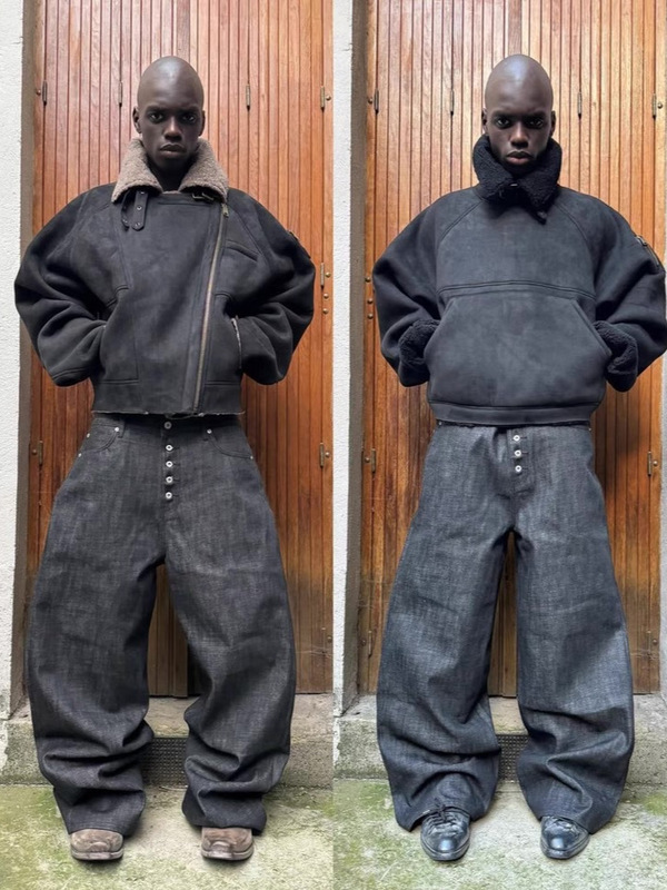 No Faith Studios Scimitar Baggy Japanese Limited Original Color Jeans Playboicarti Same Style