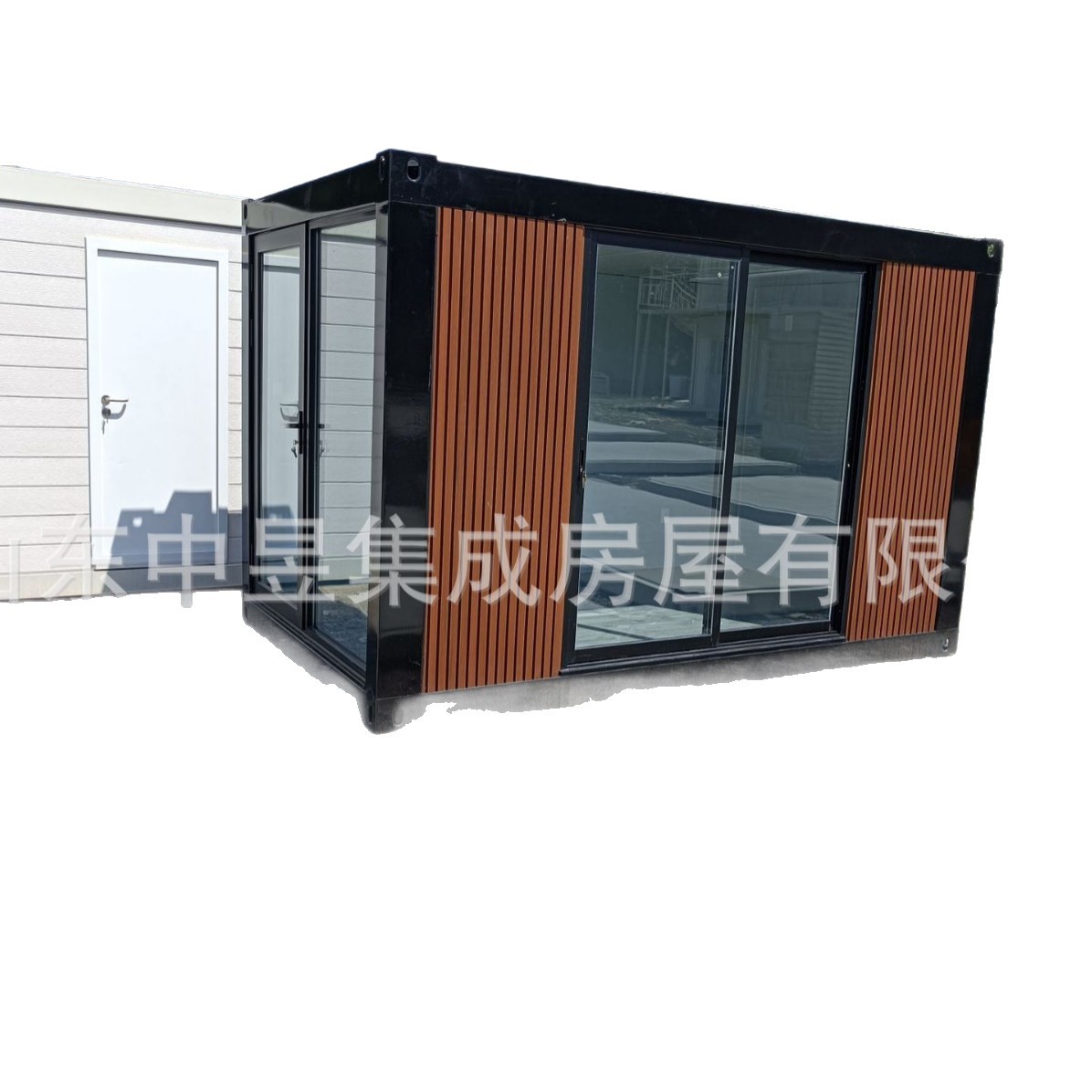 Contenedor móvil habitable desmontable casa de tablero móvil de ensamblaje rápido oficina empaque caja sala de aula dormitorio