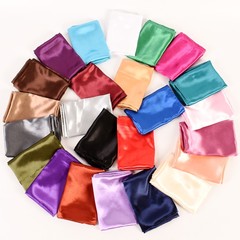 Minimalist Fashion New Women's Silk Scarf Print Satin 60cm Square Scarf Wholesale Professional Small Square Scarf