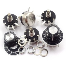 WX110 010单圈线绕电位器 470R 1K 2.2K 4.7K 6.8K 10K 22K 1W