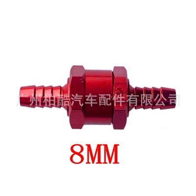 Aluminum Alloy Gasoline and Diesel: Tubing - red-8mm