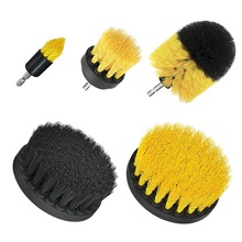 新款跨境迷你电钻刷头小锥形小平头缝隙瓷砖清洁工具