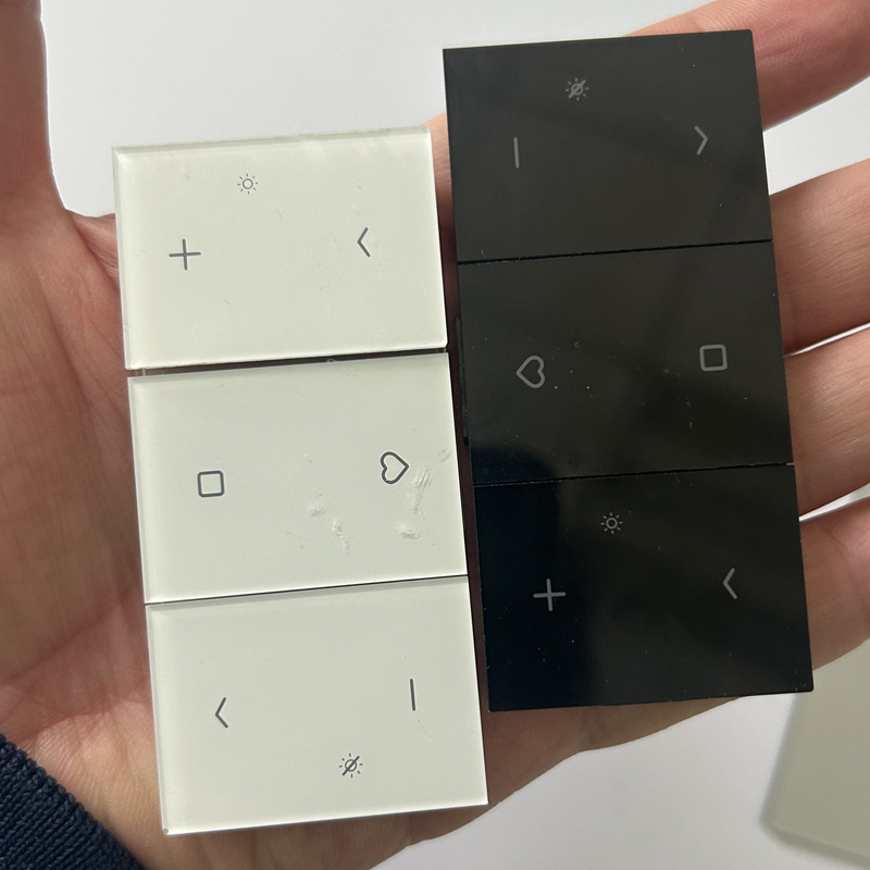 亚克力手机晾衣架遥控面板按键家居电子电器照明开关控制触摸面板