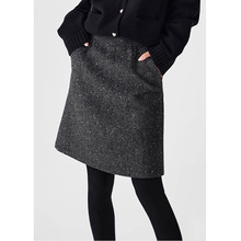 【TM定单】时髦加厚短裙轻奢冬季新款2025年高级感羊毛呢半身裙女