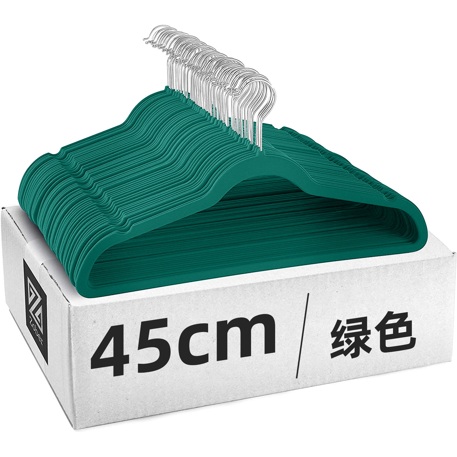 45cm 말라카이트 그린_아연도금 후크