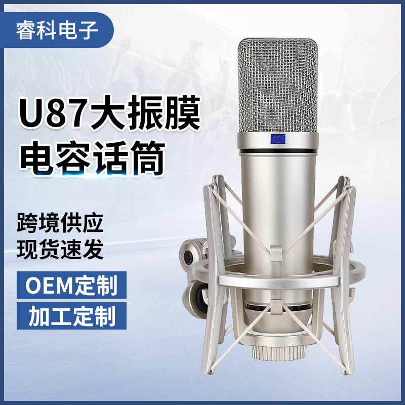 U87 Large Diaphragm Condenser Microphone...