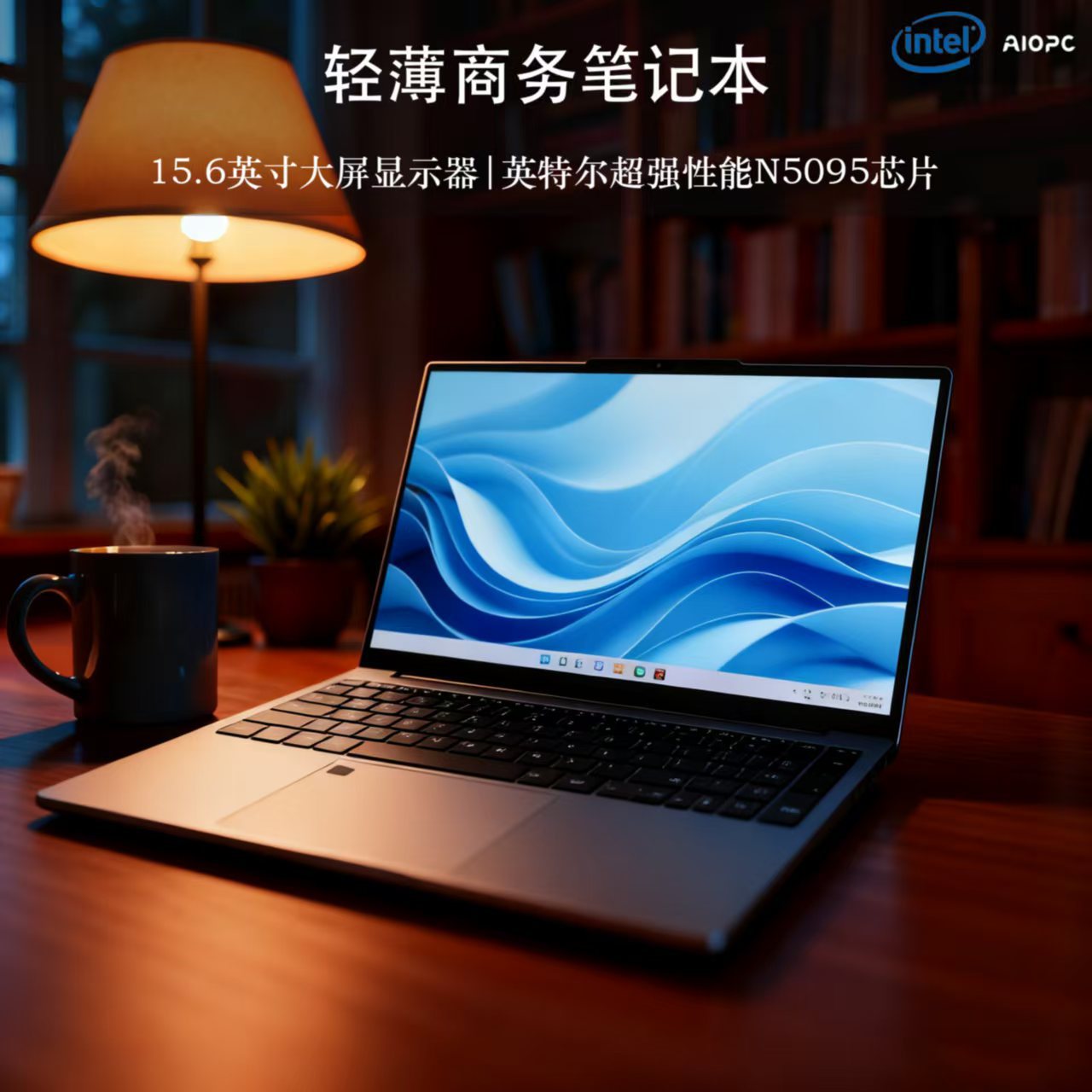 15.6inch N5095 Laptop, Thin And Portable, Fingerprint Unlocking,...