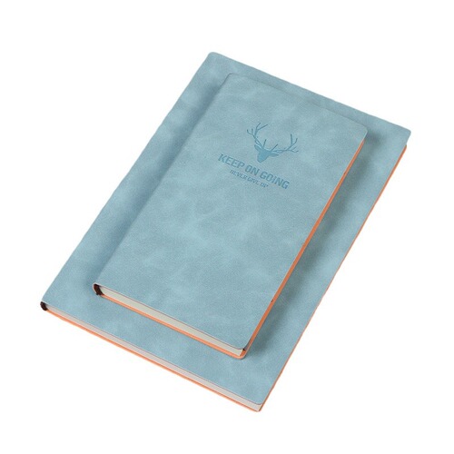 a5 soft leather notebook wholesale simple deer head notebook A6 hand ledger student high-looking notebook can add LOGO