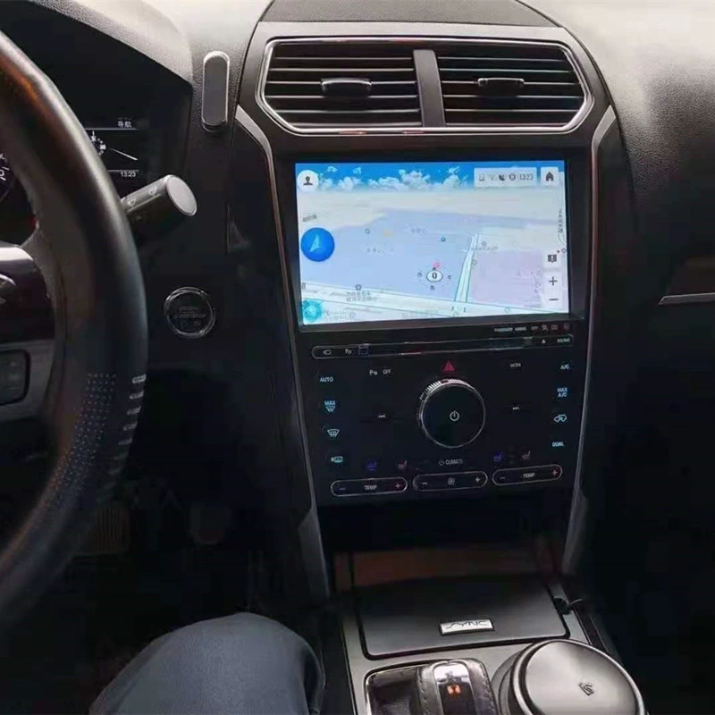 Подходит для импортированного Ford Explorer навигационного автомобиля городского масштаба с большим экраном 10,2 дюйма Android-навигатор автомобиля