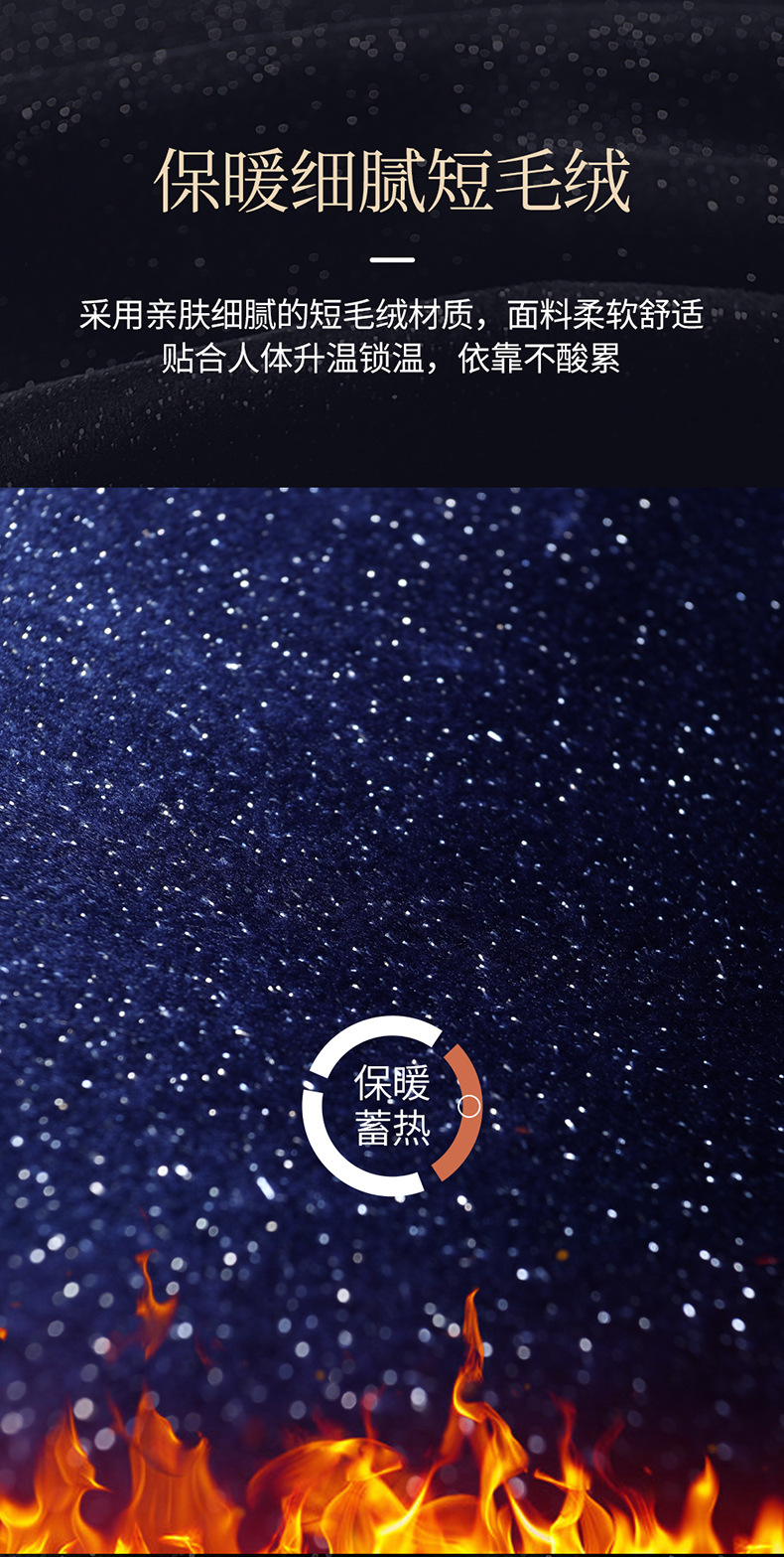 Steering wheel cover car handle cover starry sky winter mink plush warm winter armrest box cushion car seat rear seat