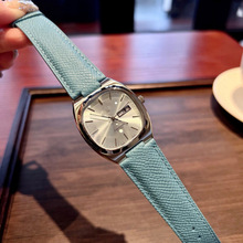 2024欧米新款古董电视机皮带款女士手表复古方形糖果色中古款代发