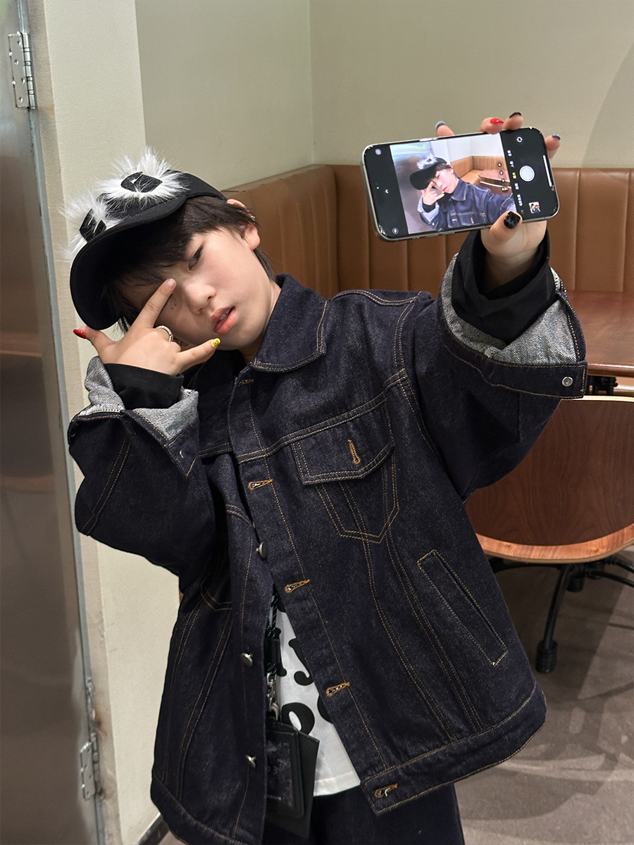 Denim autumn set for boys