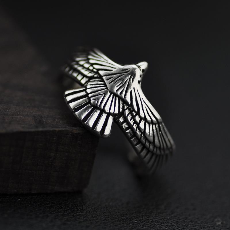 Retro one size Japanese ethnic ring