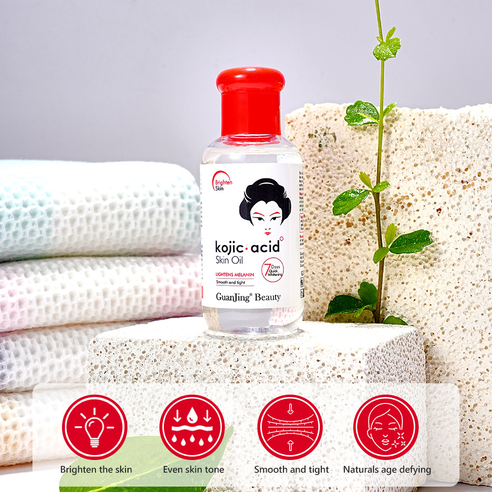 Huile de kojic acid soin hydratant visage et corps pour la peau_voghion.com
