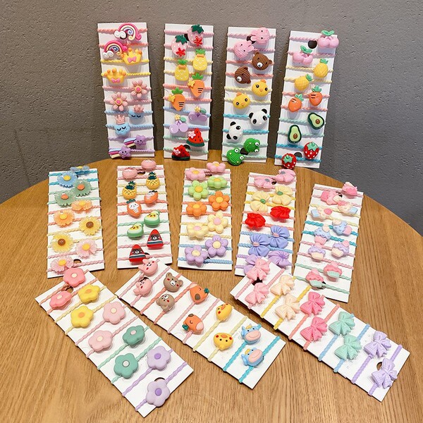 children's cute harmless small hair rope