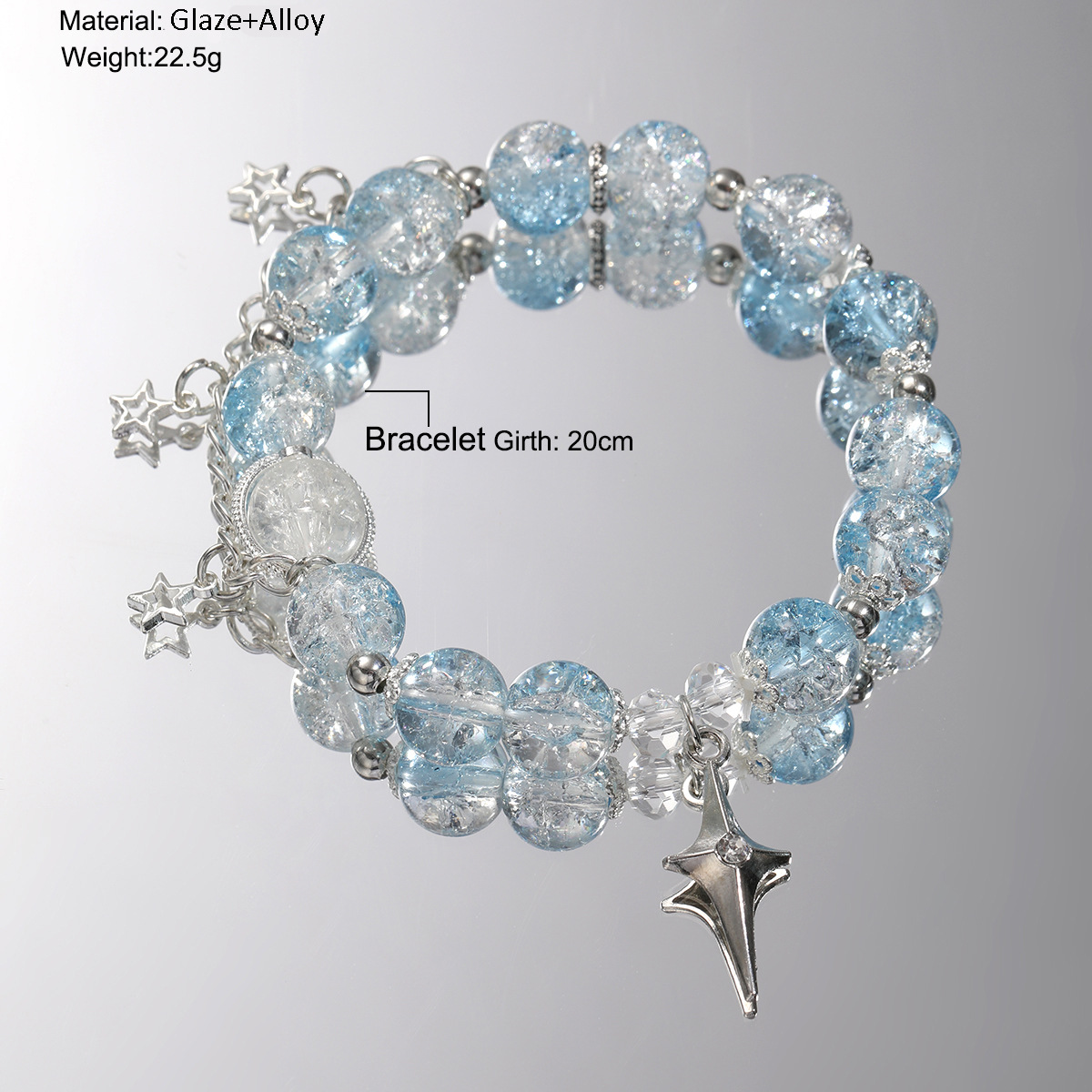 Bracelet de perles papillon style féerique bijoux de luxe_voghion.com
