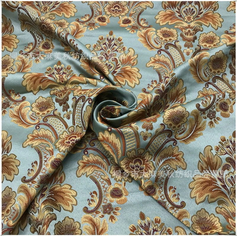  европейский стиль дамаск гао точность цветок диван новости настольный стол флаг обеденный стул хвост ткани подушка подушка ткань 