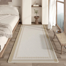 地毯卧室床边毯轻奢高级感耐脏免打理地垫大面积满铺床前地毯加厚
