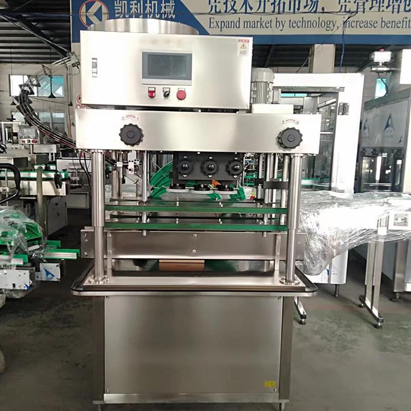 全自动番茄酱尖嘴盖封口机 蜂蜜瓶盖封口机 塑料盖旋盖机 封口机