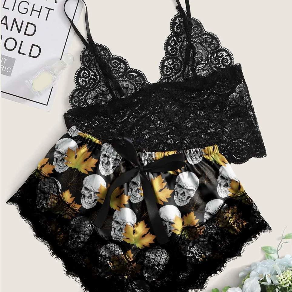 Эротическое нижнее белье европейское и американское взрывное сексуальное кружевное шнурки шорты для женщин