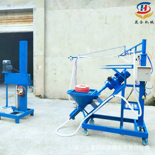 螺杆式GRC喷浆机 生产厂家80型建筑装饰水泥喷射机砂浆喷涂机