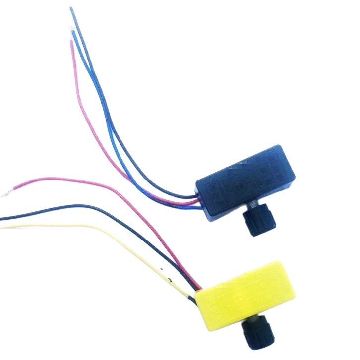 Pulverizador eléctrico accesorios controlador de velocidad interruptor de control de velocidad bomba de agua dispensador de pesticidas regulación de voltaje DC reflujo bomba posición regulador