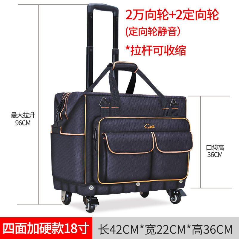 Pintado a Casa Grande multifuncional Oxford tela de reparación post-venta eléctrica bolsa de lona de hombro bolsa de herramientas de carro